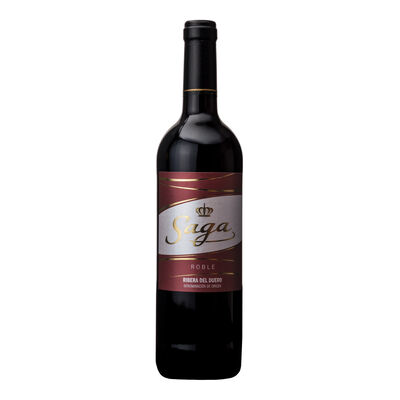 Vino tinto DO Ribera del Duero Saga roble
