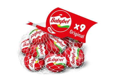 Queso Minibabybel rojo Snack pack 9 unidades