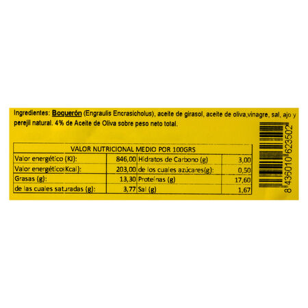Boquerón aliñado Iñaki 250g