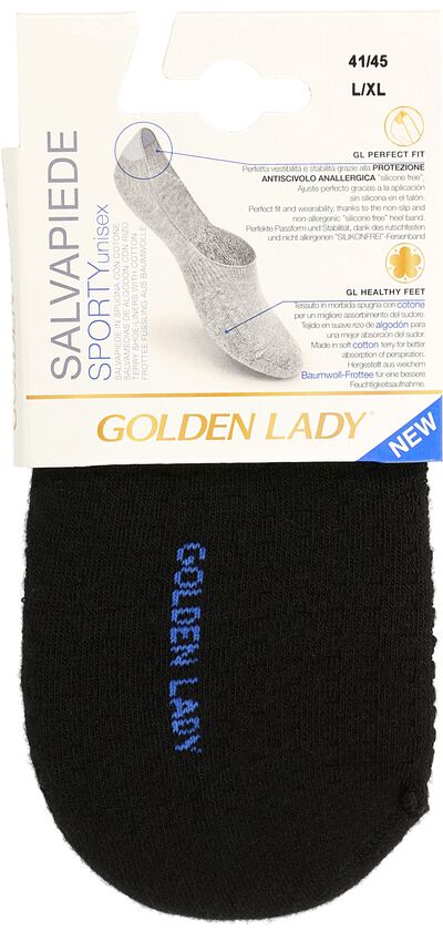 Salvapies deportivo Golden Lady Talla L Negro