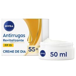 Crema de día antiarrugas FP15 55+ NIVEA, tarro 50 ml
