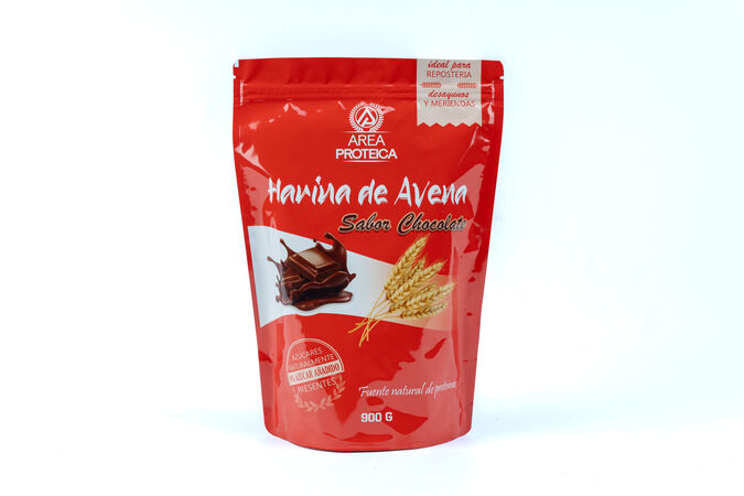 Harina de avena Área Proteica 900g chocolate