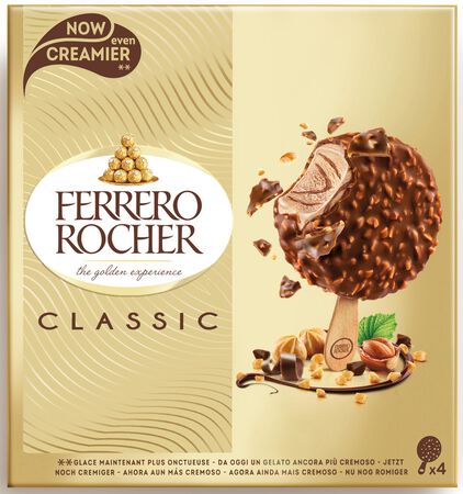 Helado Ferrero Rocher 4 uds classic