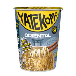 Fideos orientales sabor oriental Gallina Blanca Yatekomo 60g