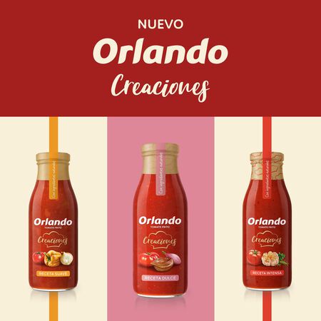 Tomate frito creaciones Orlando 495g receta dulce