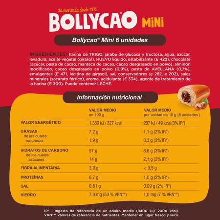 Mini Bollycao 90g