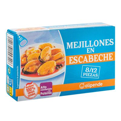 Mejillon Alipende 69g 8/12 escabeche