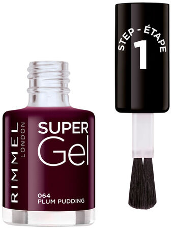 Pintauñas Rimmel Super Gel 064 plum pudding