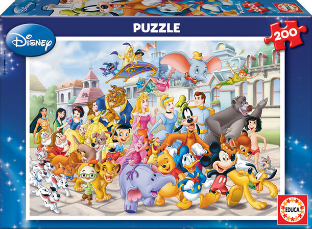 Puzzle desfile Disney Educa Borras 200u