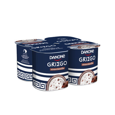 Yogur estilo griego Danone pack 4 stracciatella