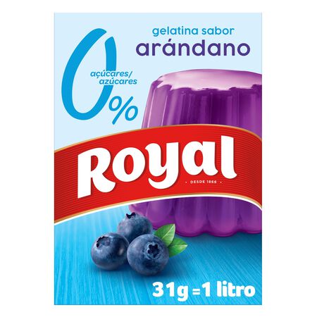 Gelatina light de arándano Royal 31g