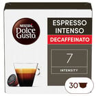 C&aacute;psulas de caf&eacute; descafeinado espresso intenso intensidad 7 Dolce Gusto 30 c&aacute;psulas