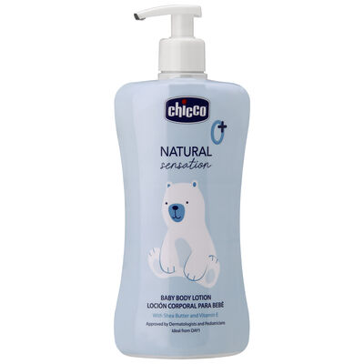 Loción Coporal bebe Chicco 500ml Natural Sensation