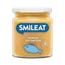 Tarro Smileat merluza con verduras 230g