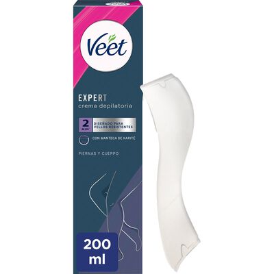 Crema depilatoria expert Veet 200 ml Piernas-Cuerpo