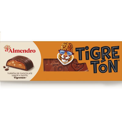 Turrón de chocolate Tigretón El Almendro 147g
