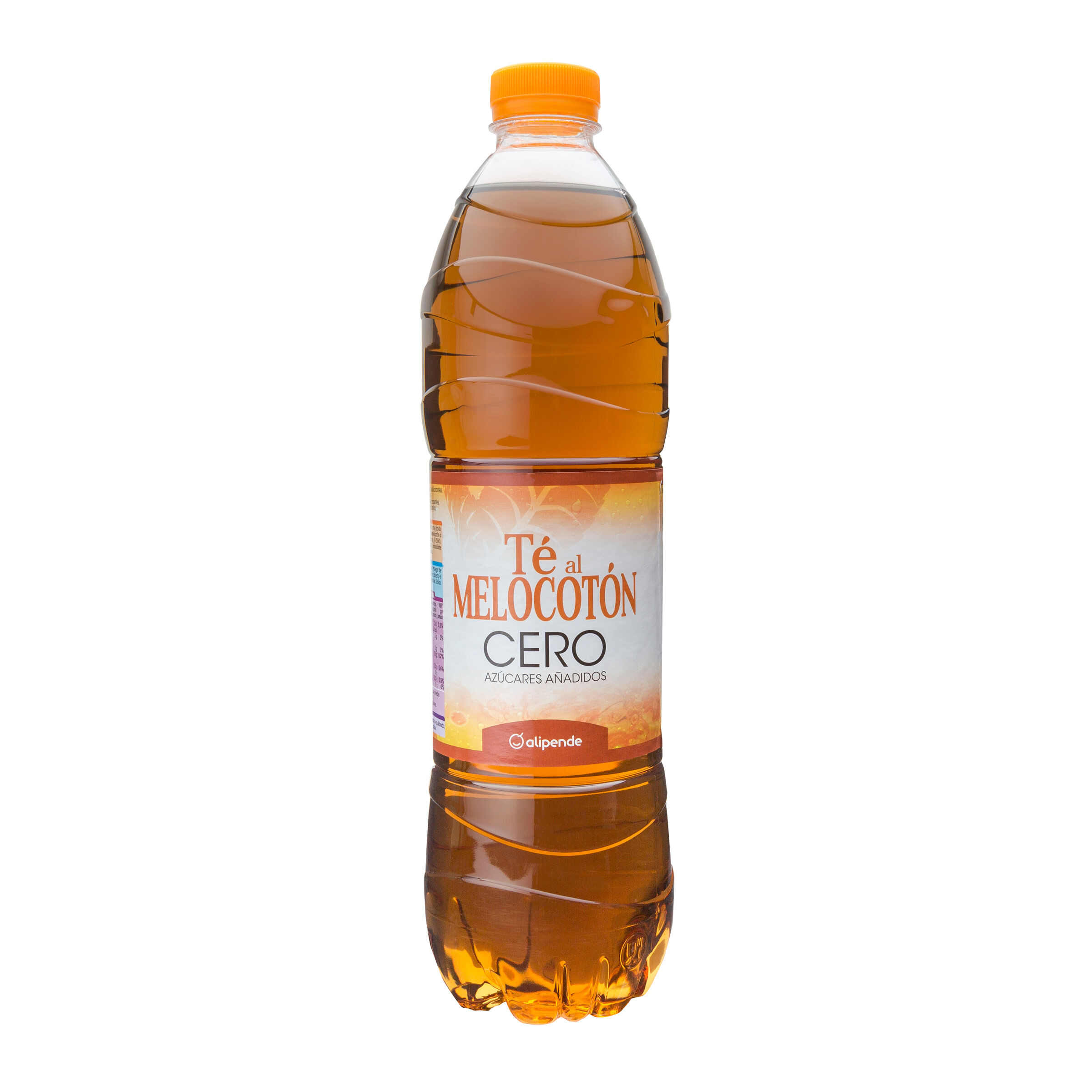 Refresco té Alipende sin azúcar añadido botella 1,5l melocotón