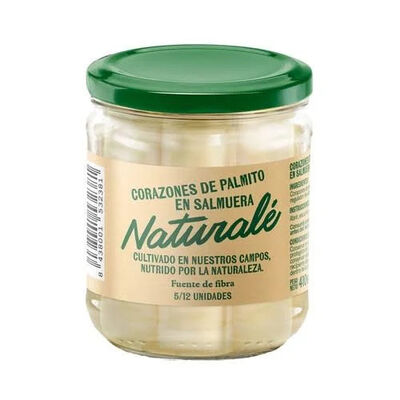 Coraz&oacute;n Palmito Naturale 250g Salmuera