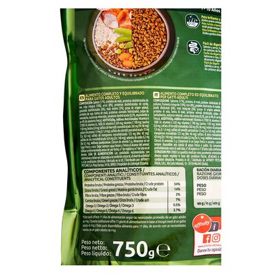 Pienso gato Ultima salm&oacute;n 750g