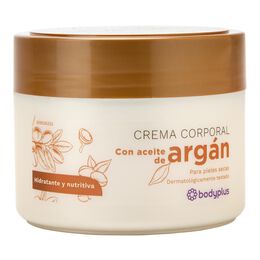 Crema corporal Bodyplus 250ml con aceite de argán