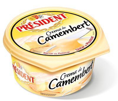 Queso crema de camembert para untar Président 125g