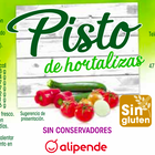Pisto de hortalizas sin gluten Alipende 570g