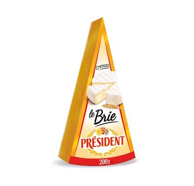 Queso brie Pr&eacute;sident cu&ntilde;a 200g