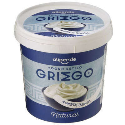 Yogur griego natural cremoso Alipende 1kg