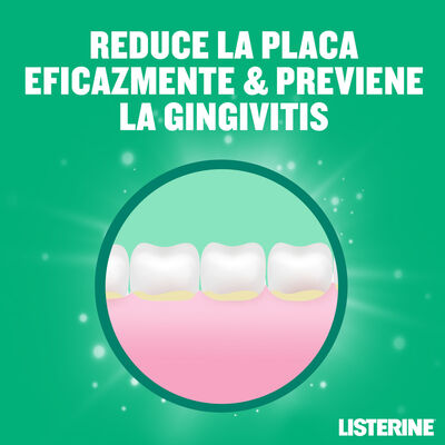 Enjuague bucal Listerine 500ml dientes y encias menta fresca