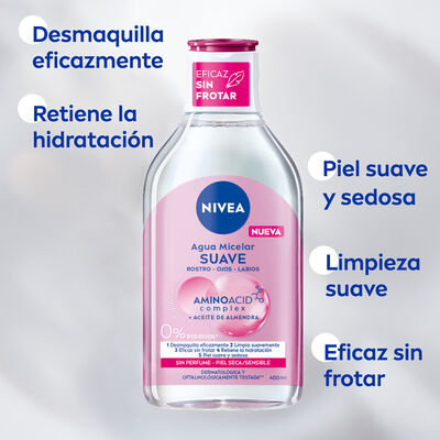 Agua micelar Nivea 400 ml 5 en 1