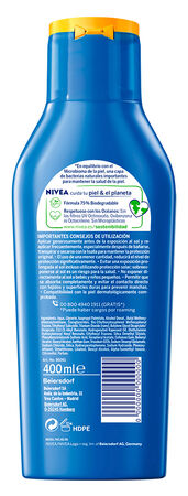Crema solar Nivea 400ml FPS 50+ protege e hidrata
