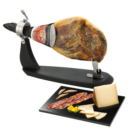 LOTE 250g Jamón serrano + 250g chorizo ibérico + 250g queso curado