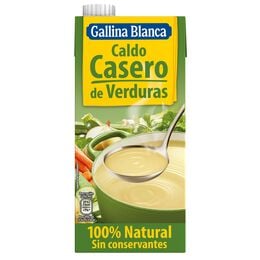 Caldo casero Gallina Blanca 1l verduras 100% natural