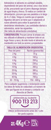 Alimento completo para perro Meque mantenimiento 4kg