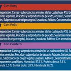 Alimento de gato soup con carne con buey con pollo y con cordero Felix 288g