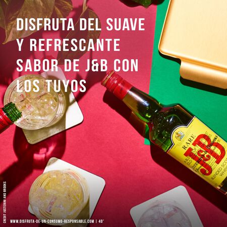Whisky J&B 70cl origen Escocia