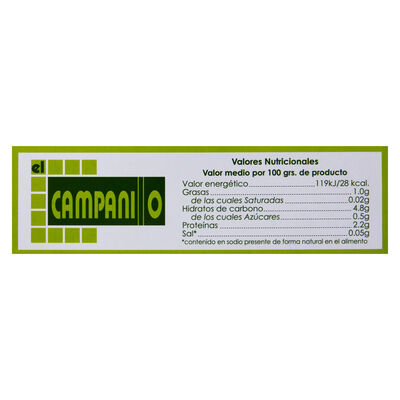 Esp&aacute;rragos verdes El Campanillo 300g