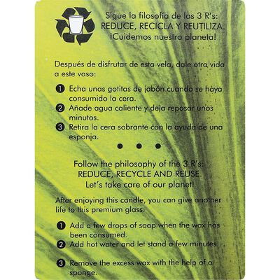 Vela insecticida perfumada Lumar citronella
