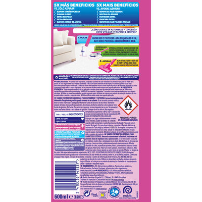 Quitamanchas Pretratante Alfombras y Tapicerías Vanish Oxi Action Powerfoam 600ml