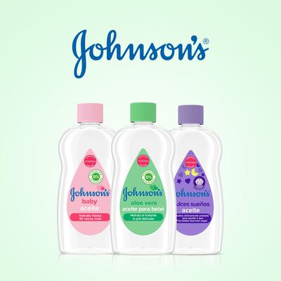Aceite infantil corporal Johnson&acute;s 500ml aloe vera