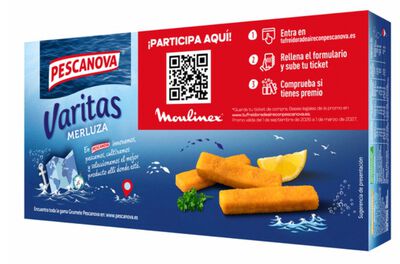 Varitas de merluza Pescanova 300g