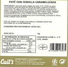 Lote: 150g. Mousse Pato+ 150g Mousse Pato Manzana+150g Pate Cuits Cebolla Carameliza