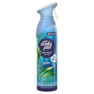 Ambientador spray Ambipur 185 ml Oceano Brisa Mar