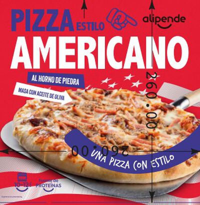 Pizza Americana Alipende 570g