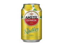 Cerveza con limón Amstel Radler lata 33cl