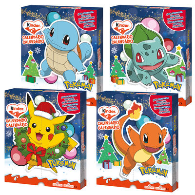 Calendario de adviento Kinder con Pokemon 198g