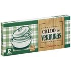 Caldo de verduras en pastillas Alipende 12 unidades