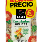 Helices vegetales tomate y espinacas Gallo 400g