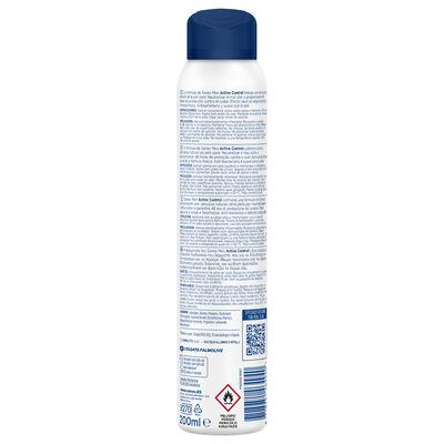 Desodorante En Spray Sanex Men 200 ml Active Control Antitranspirante Sin Alcohol