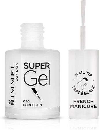 Maquillaje pintauñas Rimmel Super Gel francesa 090